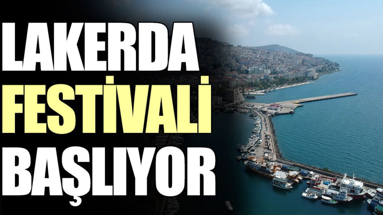 Lakerda Festivali başlıyor