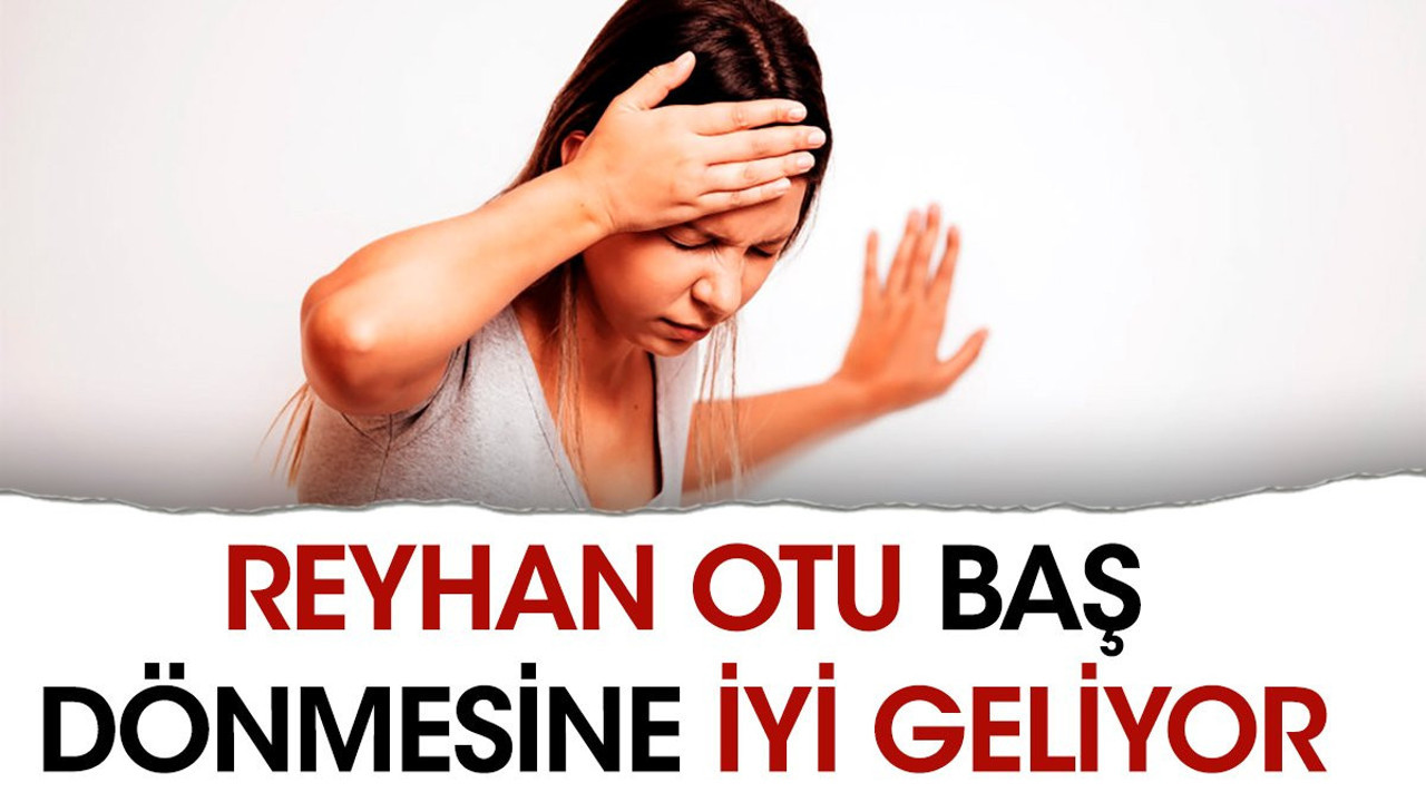 Baş dönmesine iyi gelen ot