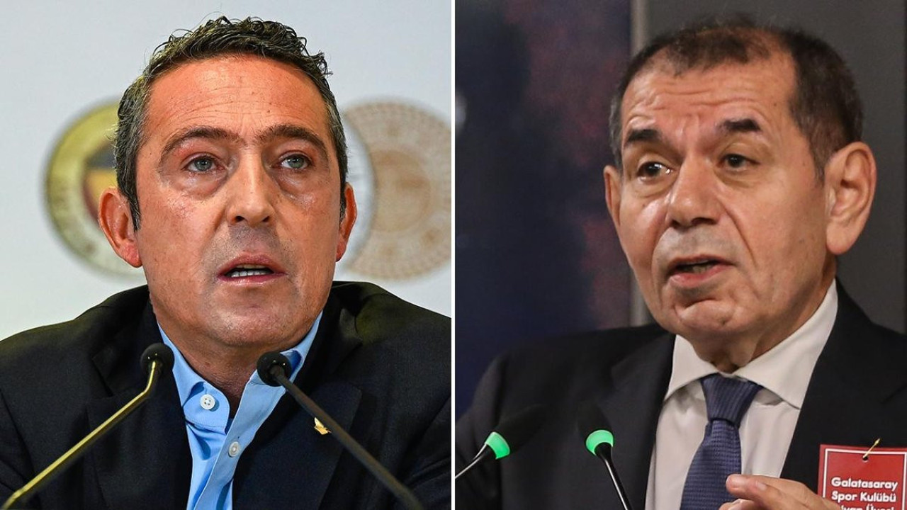 Ali Koç Dursun Özbek'i ayakta alkışladı. Diğer başkanlar da katıldı