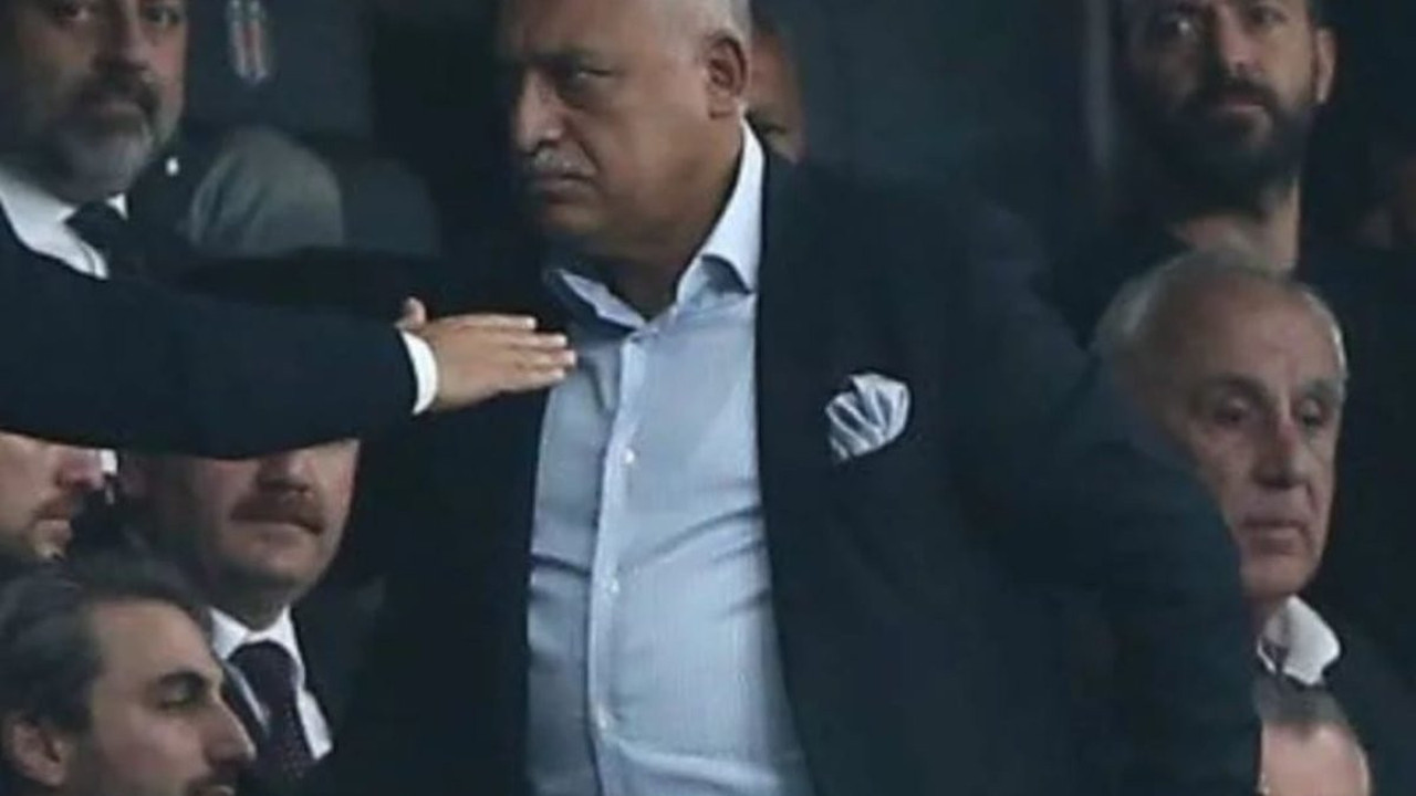 İşte bakanın olaya ses çıkarmadığı an: TFF Başkanı, Spor Bakanı’nın yanında BJK Başkanı’na parmak salladı
