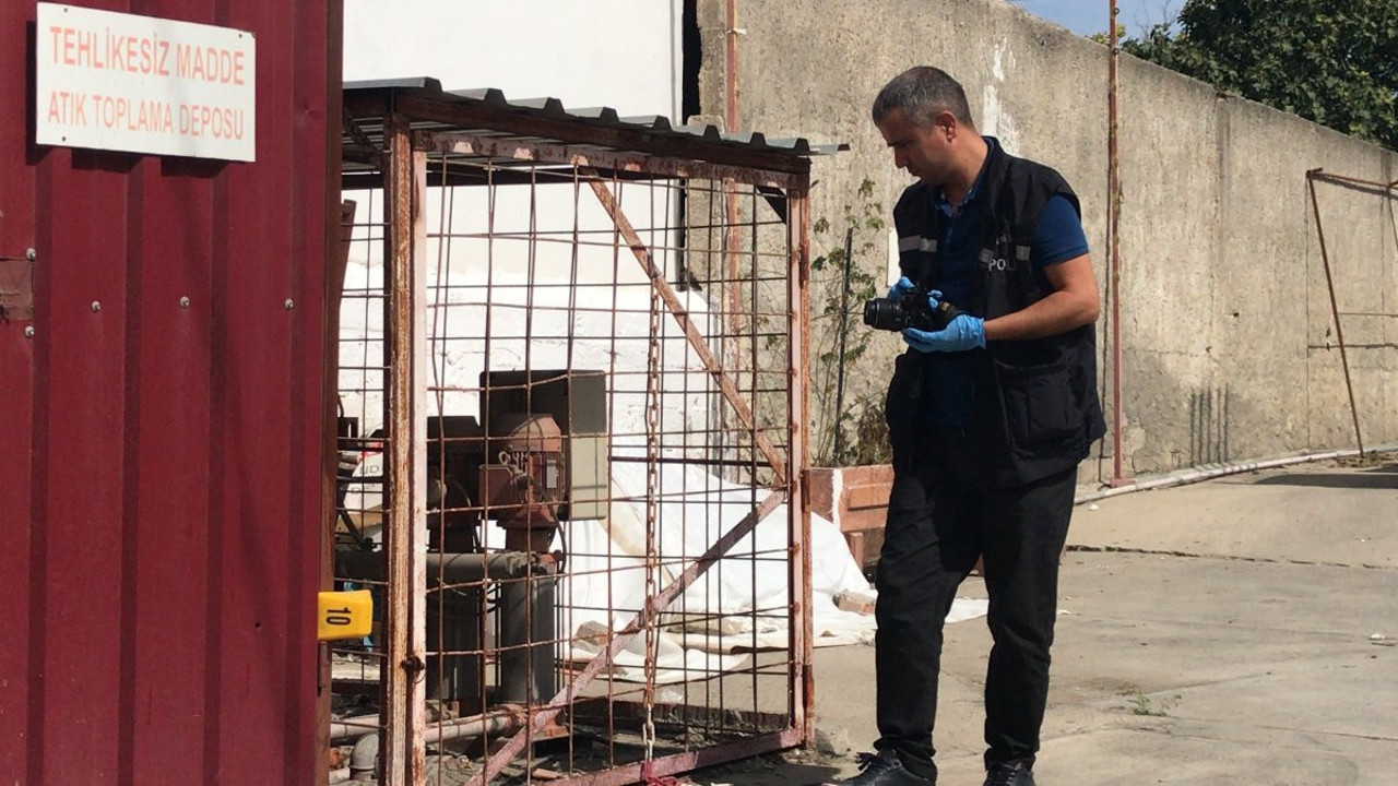 İzin gününde iş yerinde öldürüldü