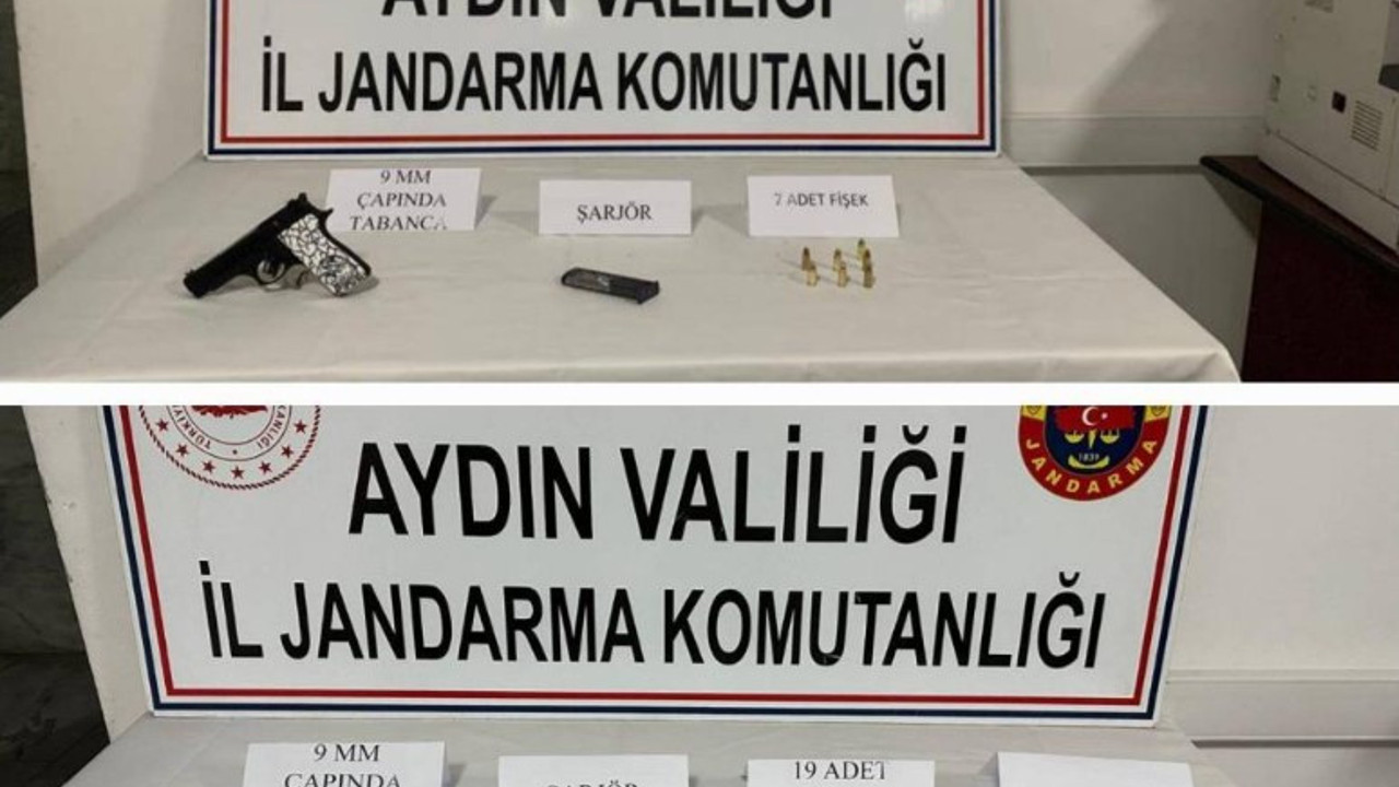 Aydın'da kaçak silah operasyonu