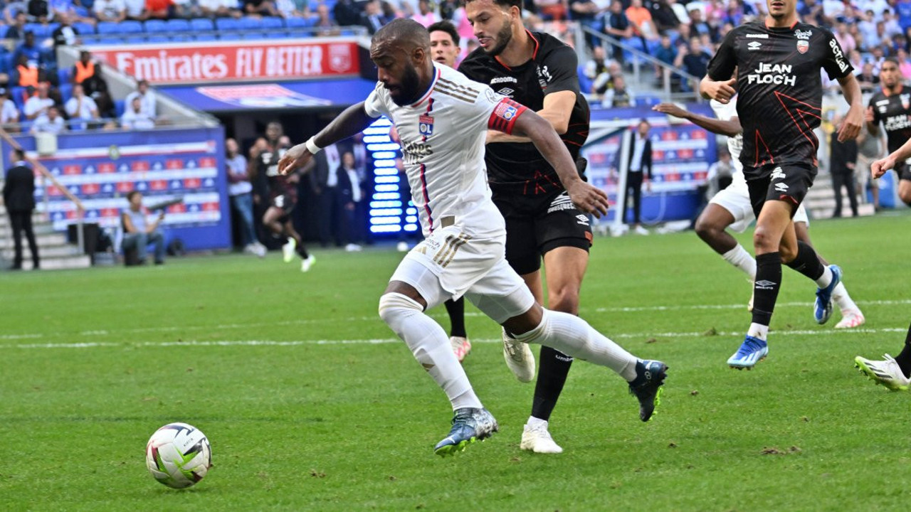 Lyon Lorient'le yenişemedi. Kötü gidişat sürüyor