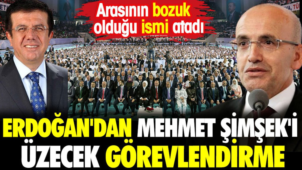 Erdoğan'dan Mehmet Şimşek'i üzecek görevlendirme. Arasının bozuk olduğu ismi atadı