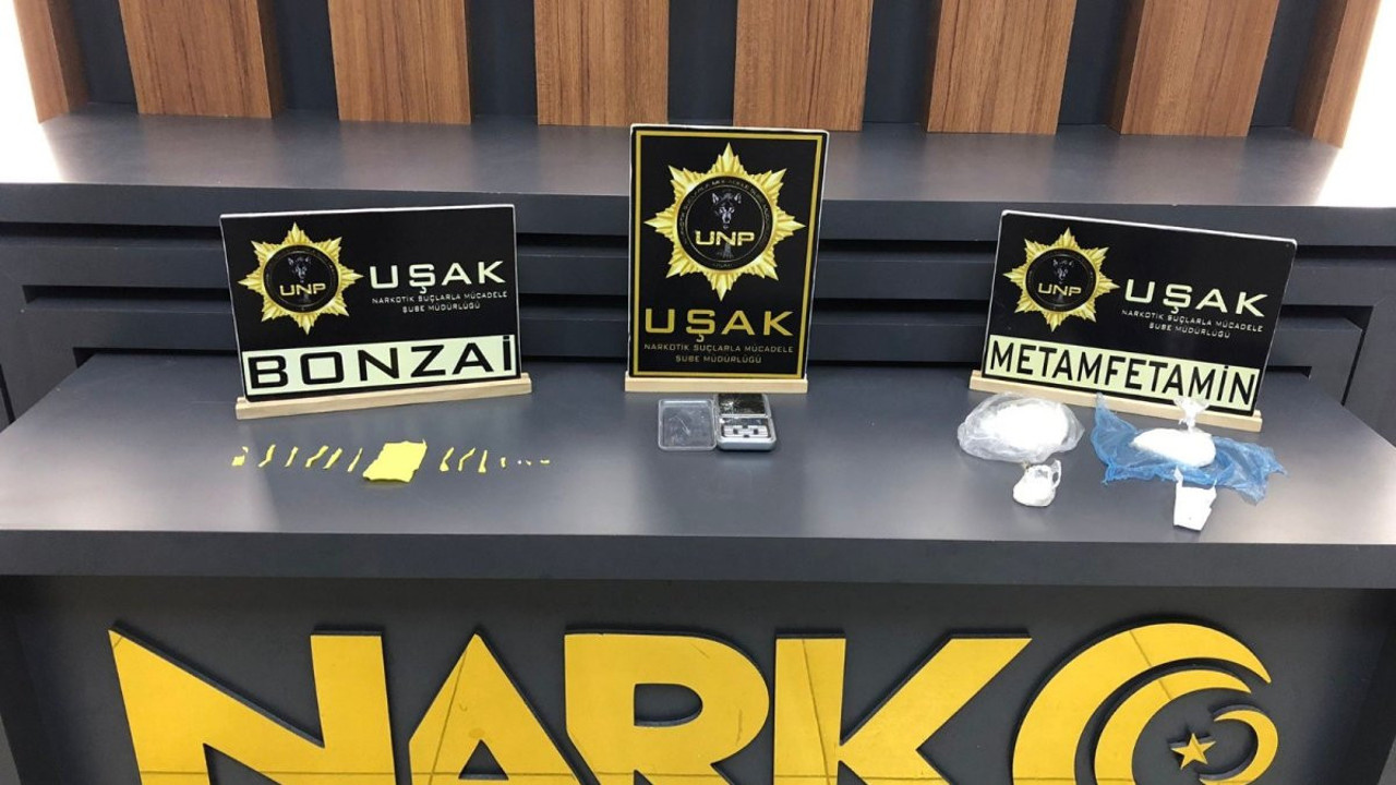 Uşak’ta uyuşturucu operasyonunda 1 kişi tutuklandı