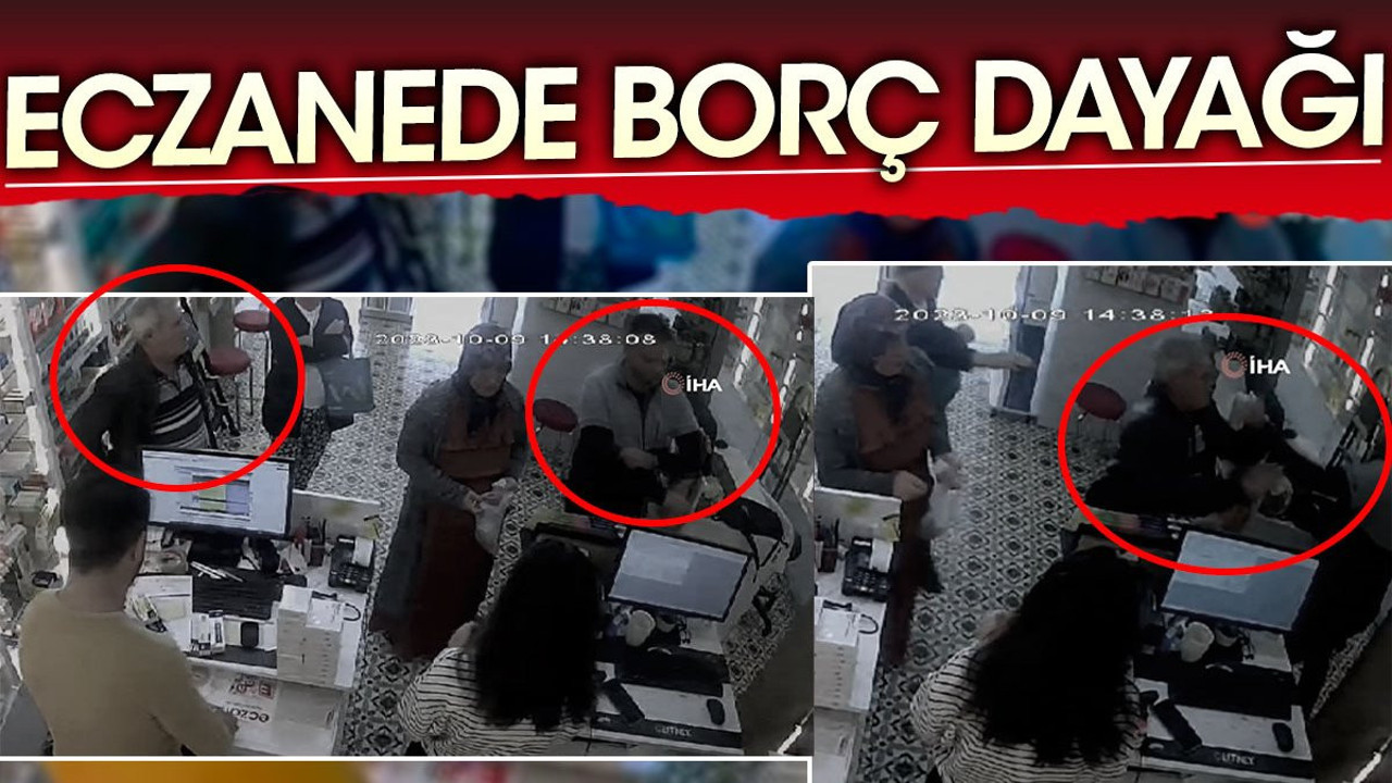 Eczanede borç dayağı. Olay yeri Esenyurt