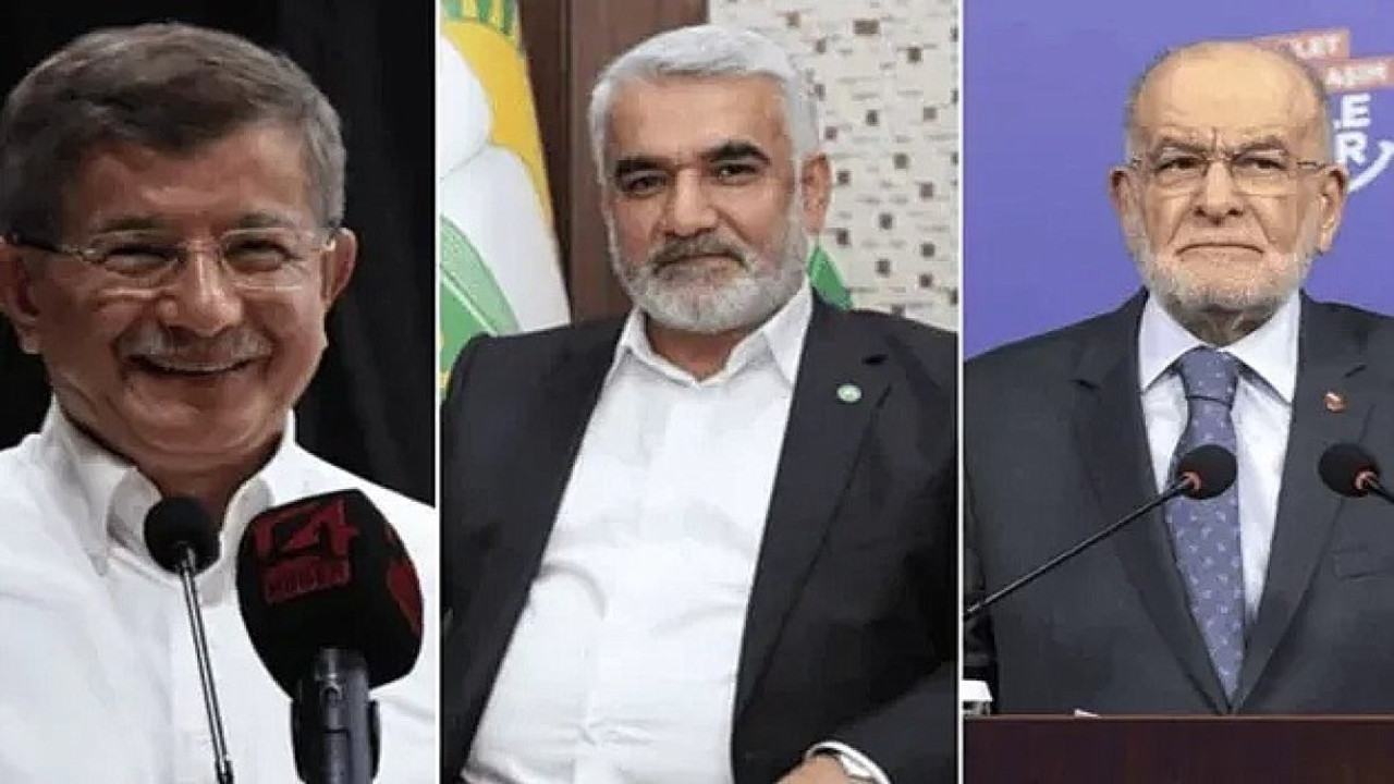 Saadet Partisi, Gelecek Partisi ve HÜDA PAR'dan iş birliği. Ortak miting kararı