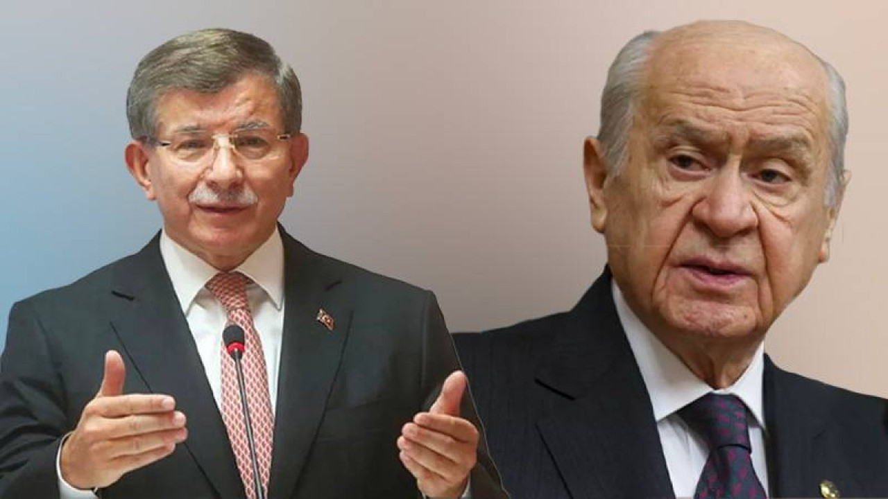 ‘Koltuk’ krizi sonucu Davutoğlu’ndan Bahçeli’ye teşekkür telefonu