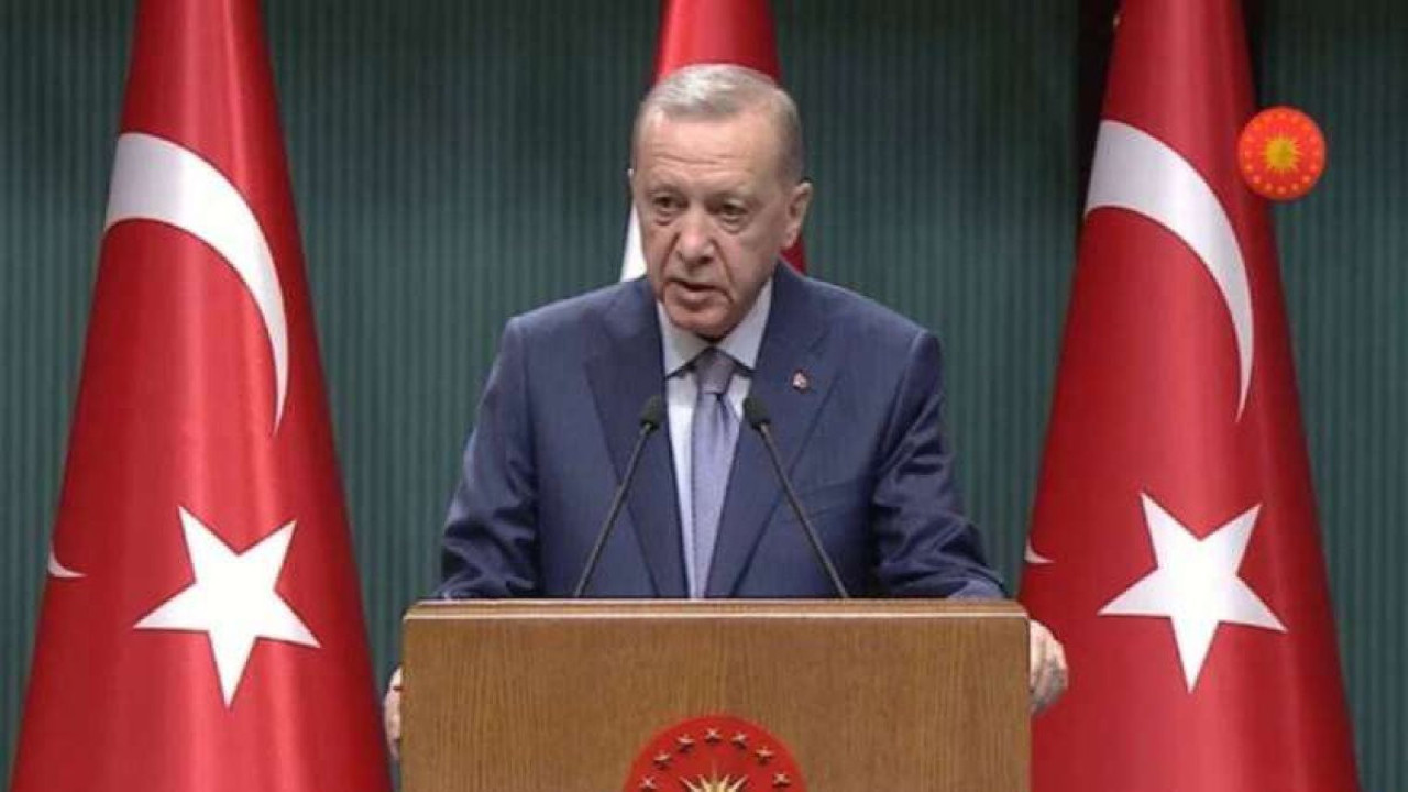 Erdoğan'dan ABD'ye tepki ‘ABD’nin uçak gemisinin İsrail’de ne işi var?’