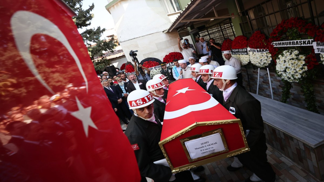 Pençe Harekatı şehidine son veda