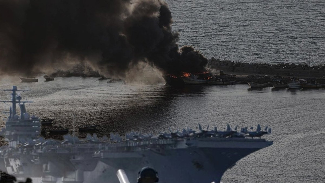 ABD uçak gemisi Doğu Akdeniz'e ulaştı