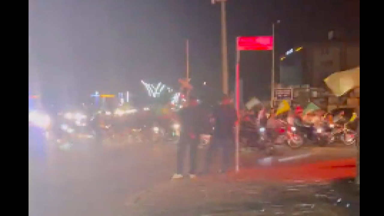 Batman'da Filistin'e destek için şehir turu attılar