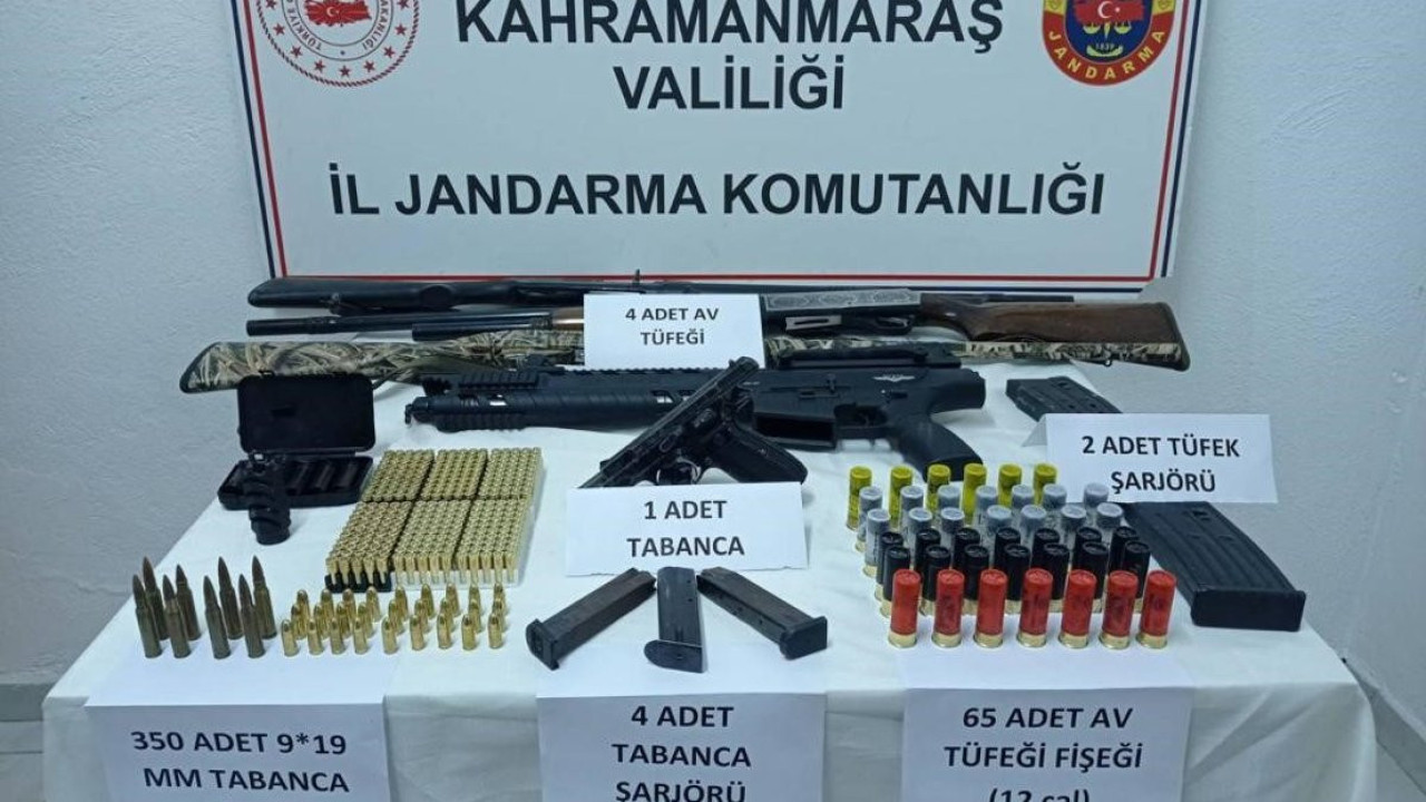 Düğün magandalarının evinden cephane çıktı