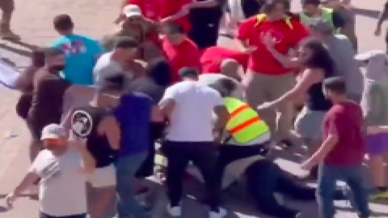 San Diego'da Filistin-İsrail kavgası