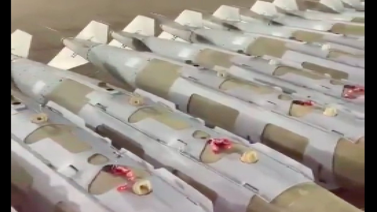 İsrail Gazze için hazırladığı roketler...