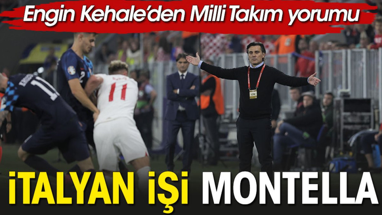 İtalyan işi Milli Takım. Bir Montella filmi