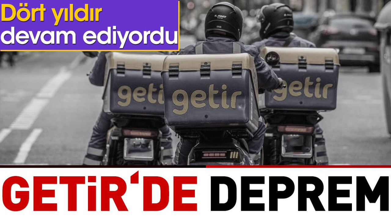 Getir'de deprem. Dört yıldır devam ediyordu