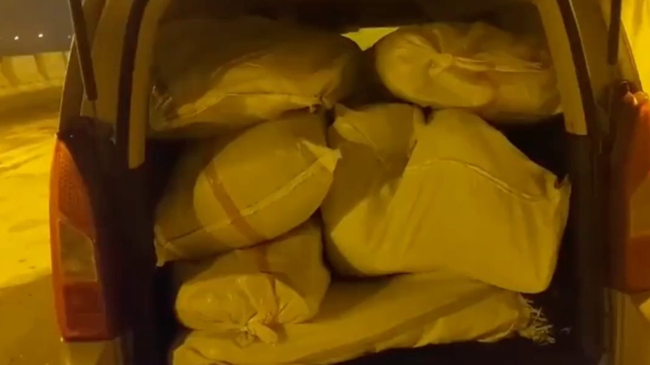 Erzincan’da ele geçirildi: Tam 161 kilo, piyasa değeri 100 milyon lira