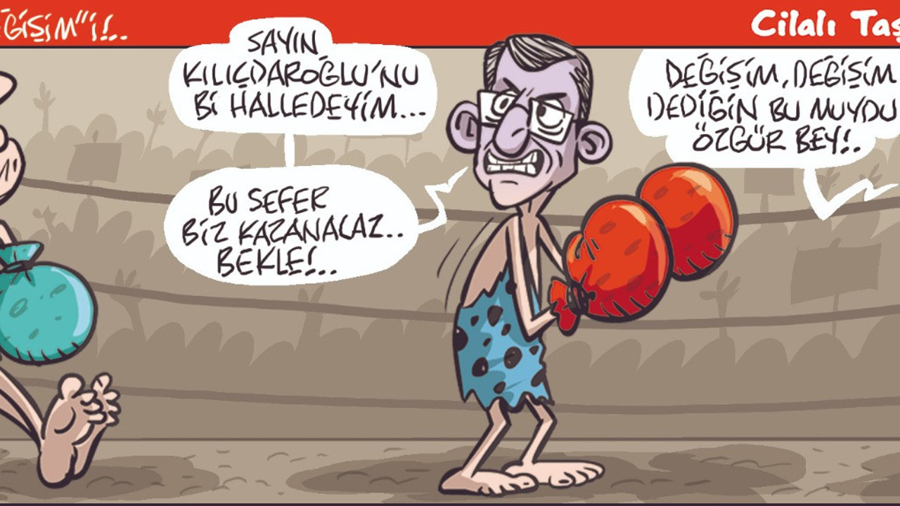 Karikatürlerin kralı geldi. Emre Ulaş'tan muhteşem hiciv