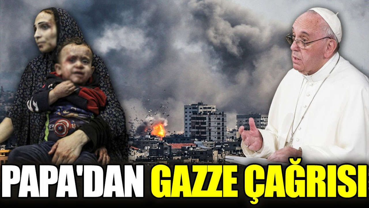 Papa'dan Gazze çağrısı (22 Ekim 2023)
