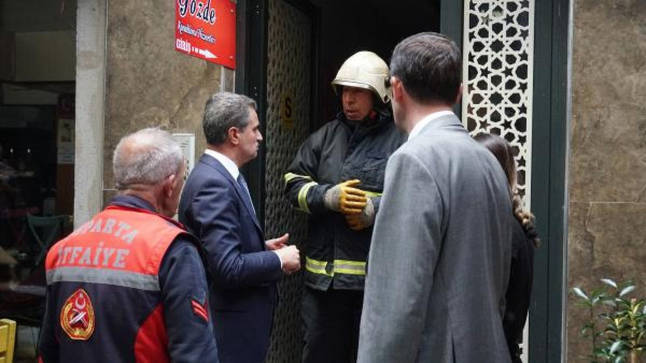 Isparta’da Gaz Patlaması