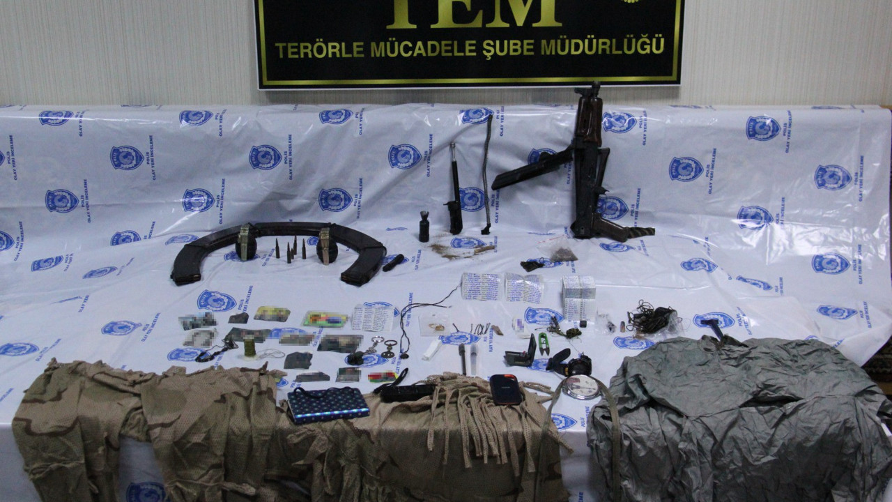 Eylem hazırlığındaki terörist mühimmatıyla yakalandı