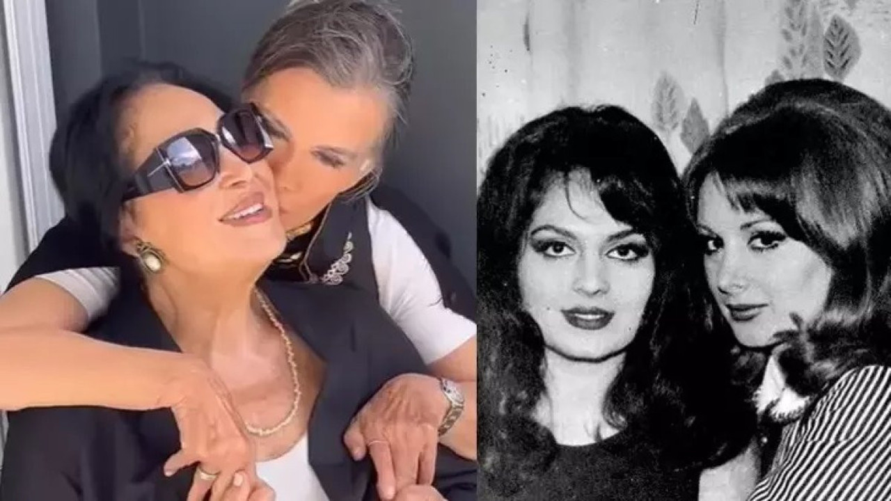 Yeşilçam efsaneleri Filiz Akın ile Türkan Şoray yıllar sonra bir araya geldi. "İki Cumhuriyet kadını arkadaş buluştuk"