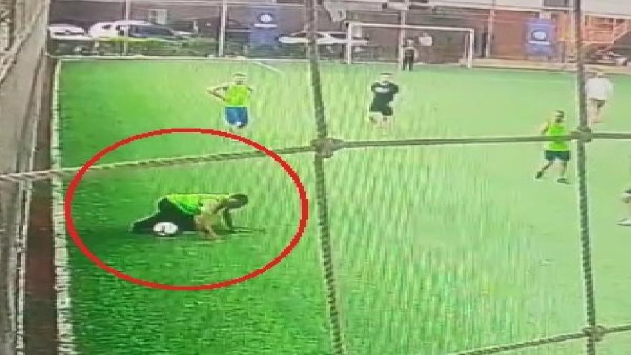 Halı saha maçında kalp krizi geçirip hayatını kaybetti