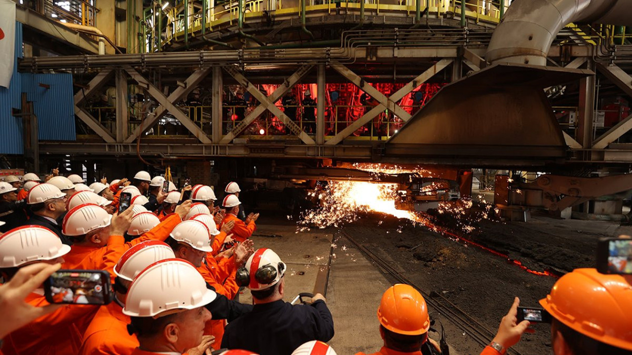 Erdemir’in yeni yatırımı Zübeyde’de ilk üretim gerçekleşti