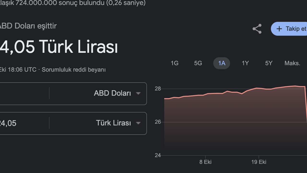 Dolar 24 TL'ye düştü görenler gözlerine inanamadı