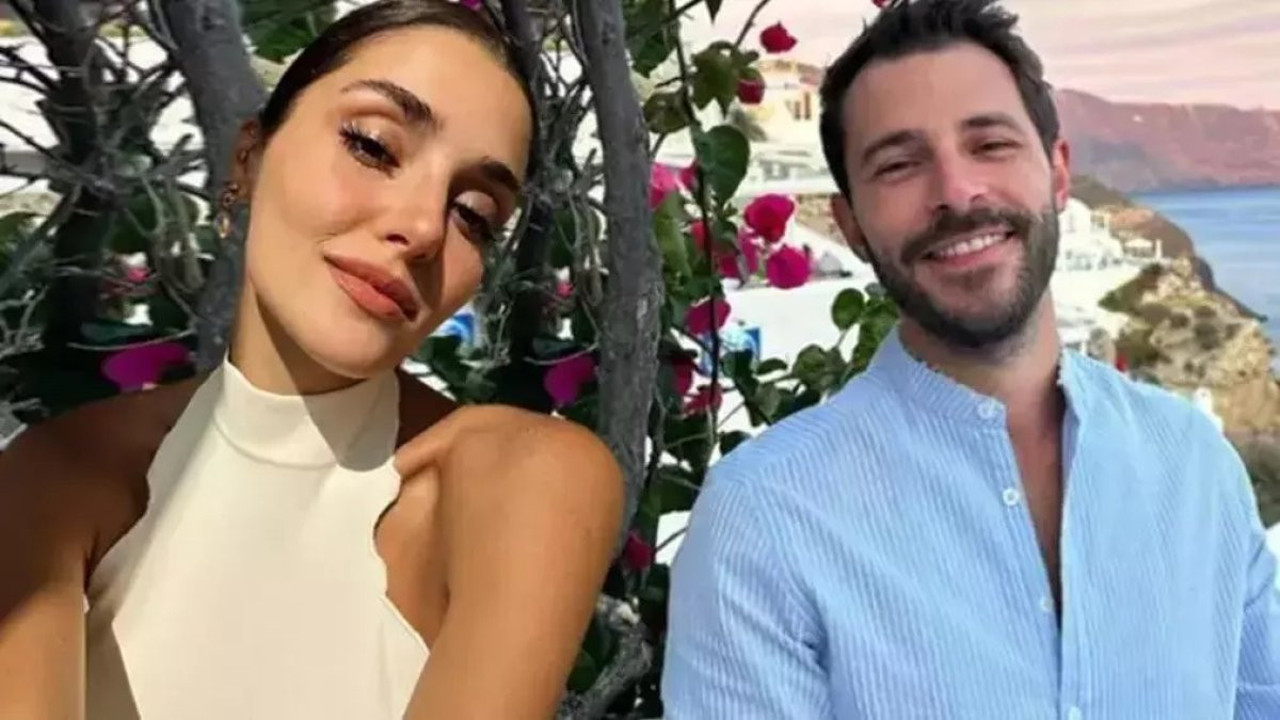 Hande Erçel ile Hakan Sabancı'dan romantik paylaşım