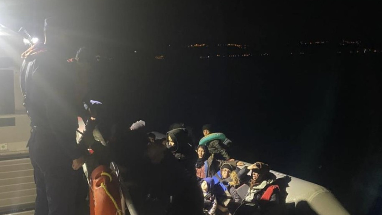 Çanakkale açıklarında 19 kaçak göçmen yakalandı