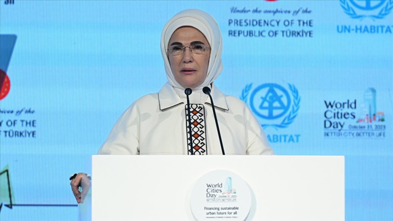 Emine Erdoğan'dan "Dünya Şehirler Günü" paylaşımı