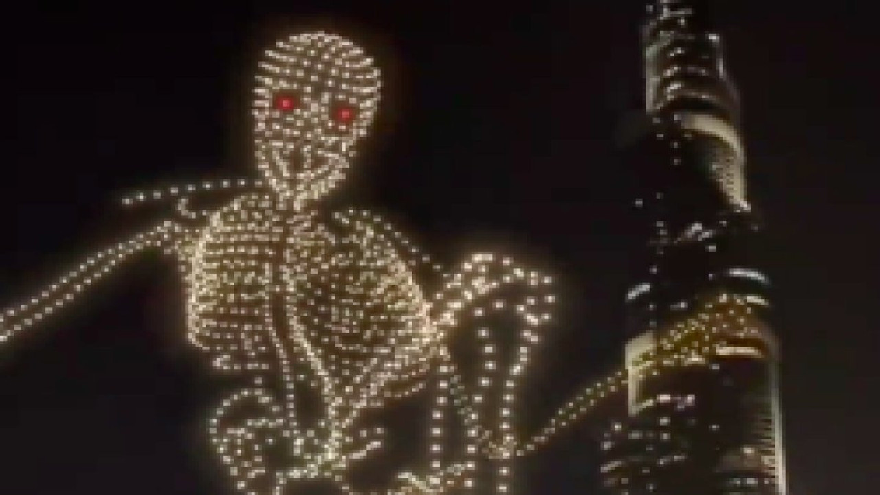 Gazze saldırı altındayken Dubai'deki görkemli Cadılar Bayramı etkinlikleri tepki topladı.