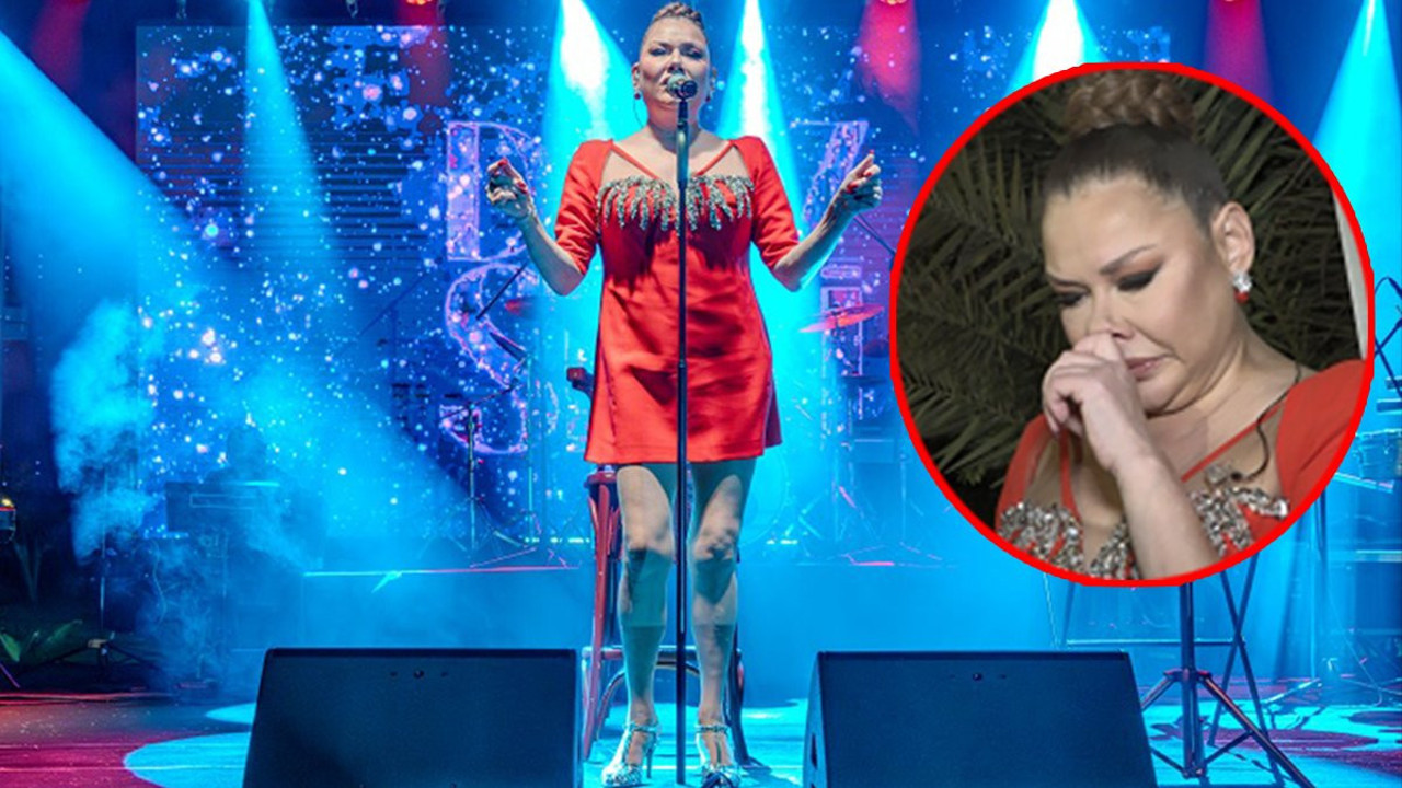 Deniz Seki annesinin ölümünden sonra ilk kez sahneye çıktı. Gözyaşlarına boğuldu