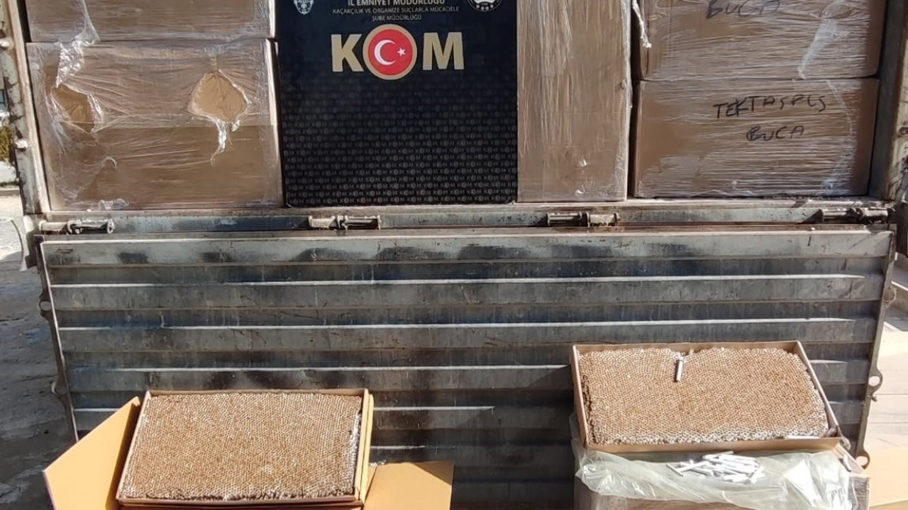 Afyon'da ele geçirildi! Tam 787 bin 500 adet