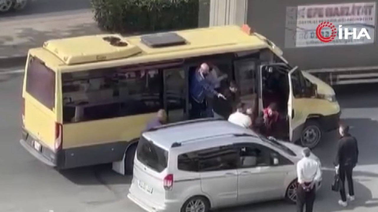Esenyurt’ta minibüsçü dehşet saçtı