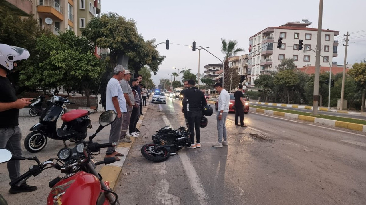 Milas’ta motosiklet kazası: 2 yaralı