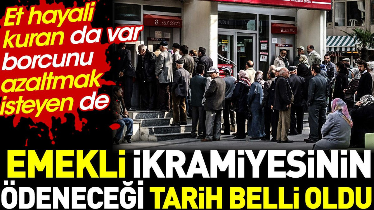 Emekli ikramiyesinin ödeneceği tarih belli oldu