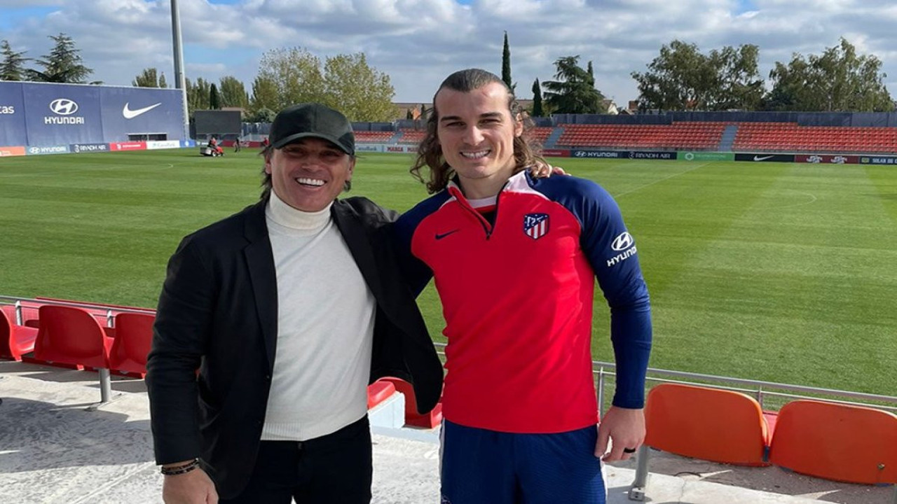 Vincenzo Montella Çağlar Söyüncü'yü ziyaret etti