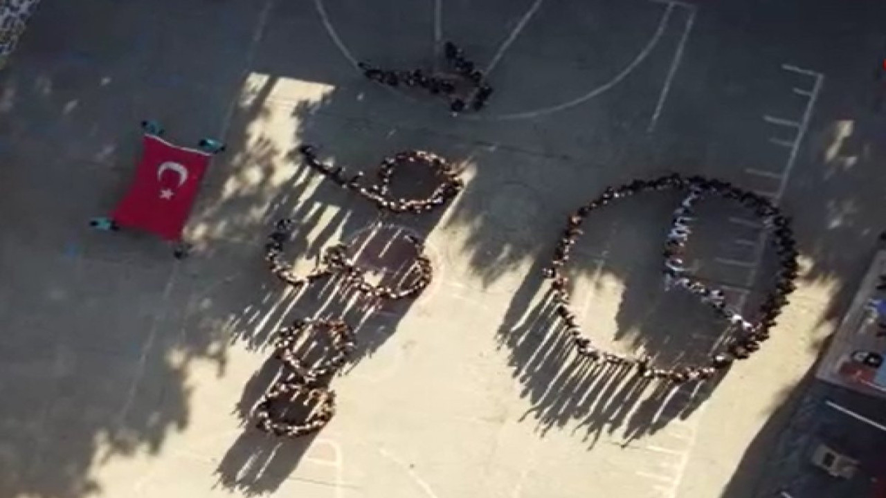 Hatay’da öğrenciler Atalarını unutmadı