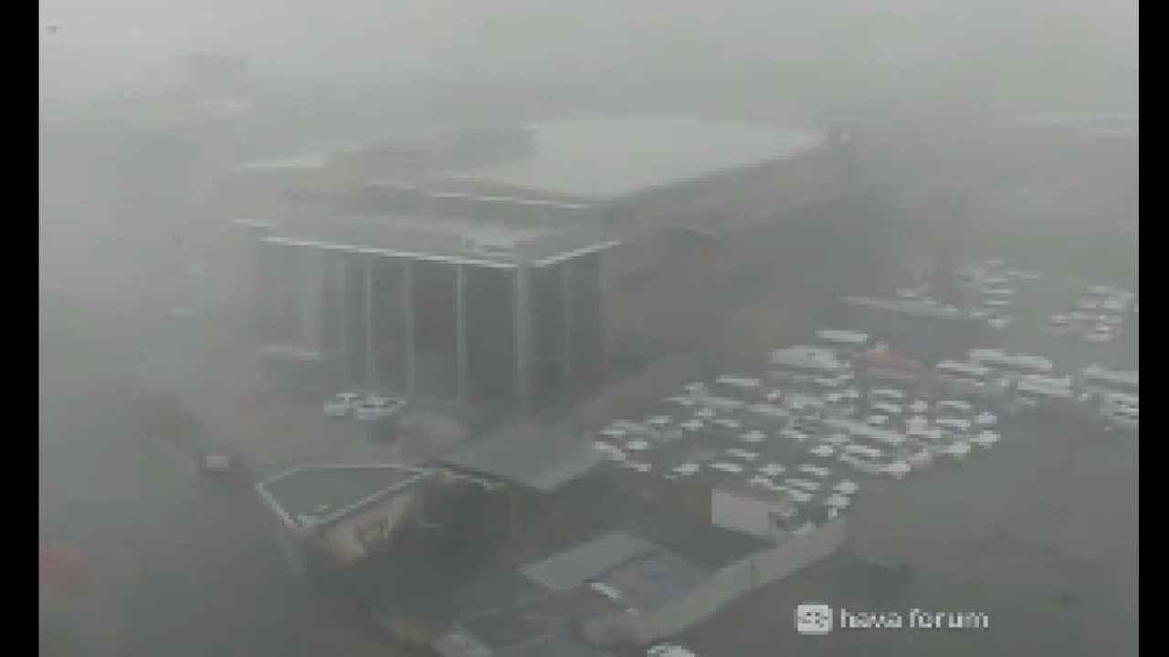 İstanbul'da beklenen şiddetli yağış bazı bölgelerde başladı