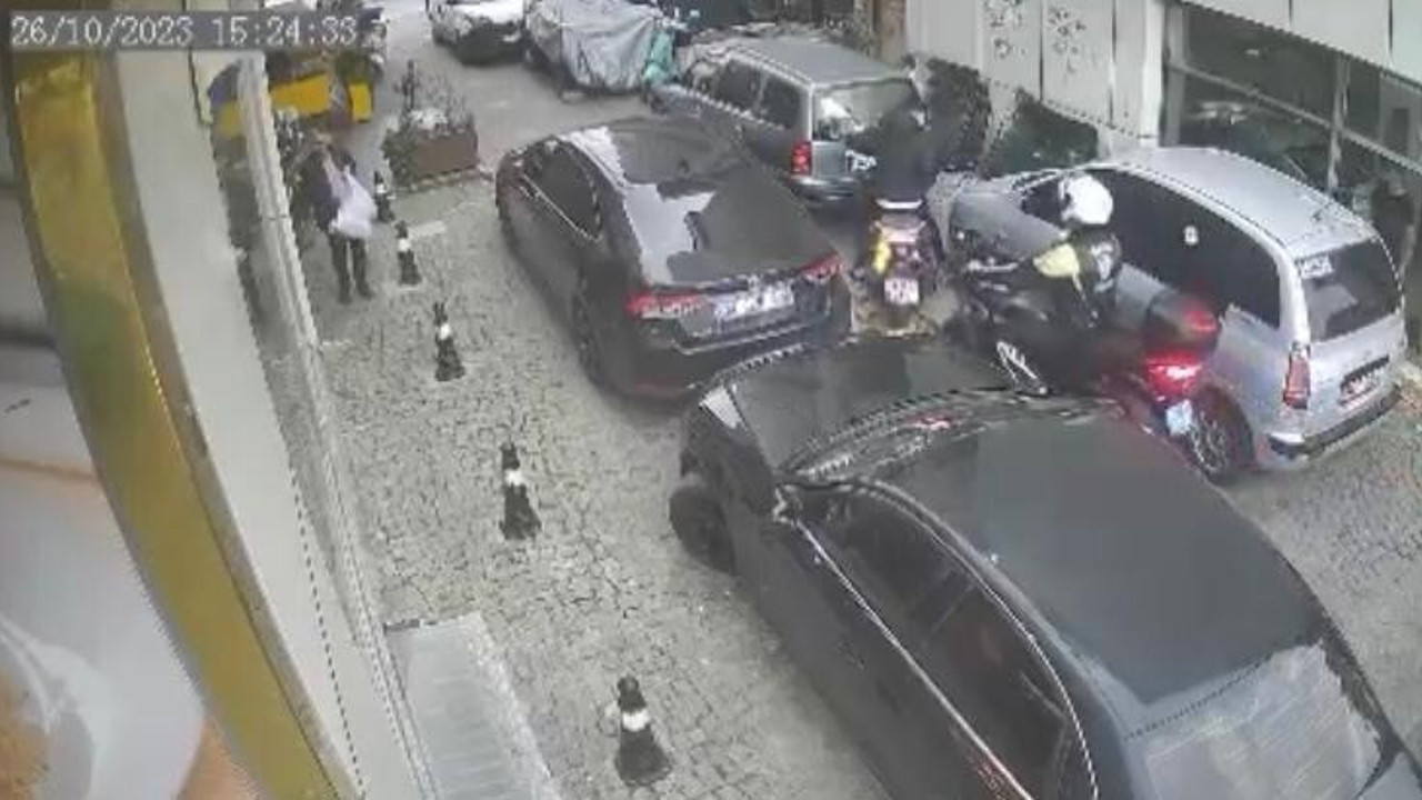 Polisten kaçan motosikletli, sürücüden dayak yedi