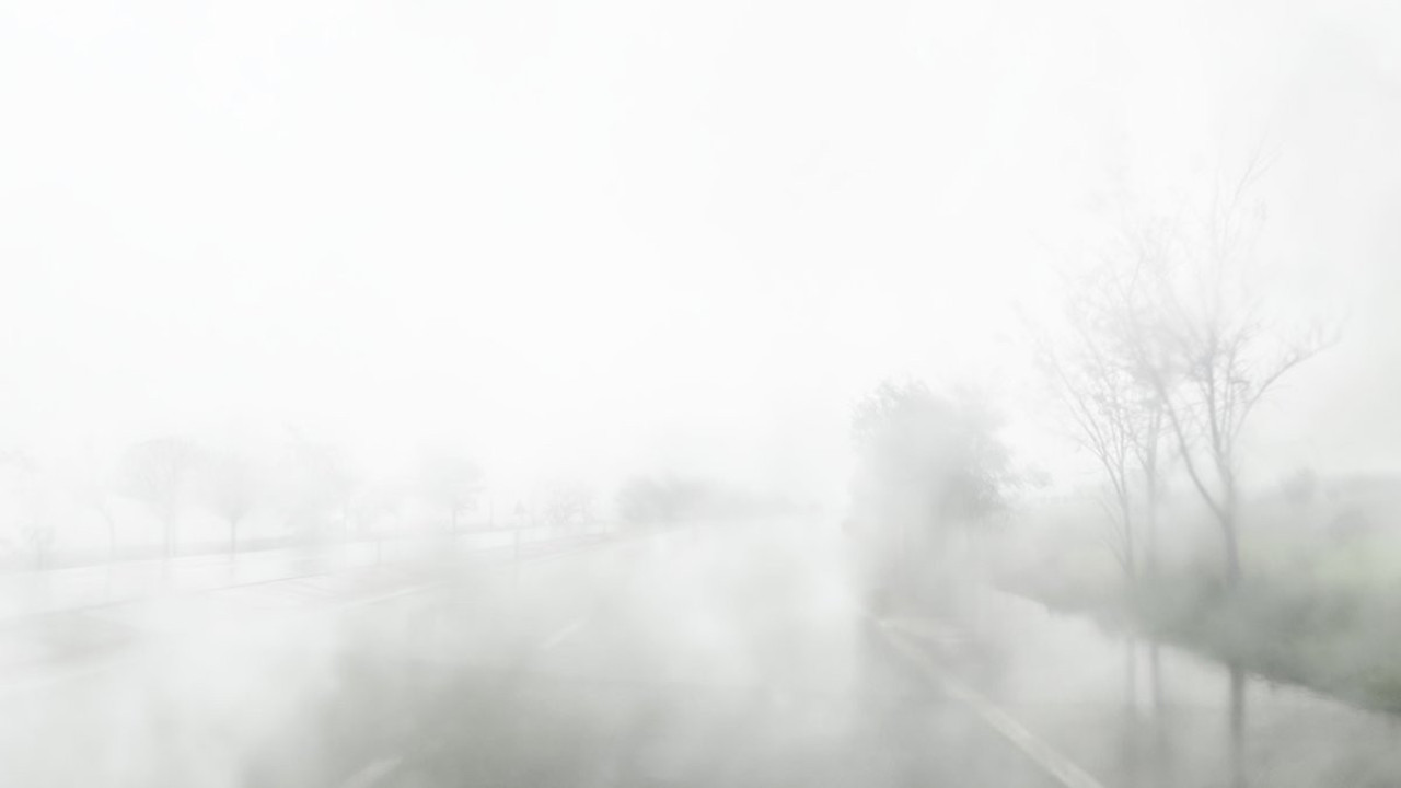 Susurluk'ta sis etkili oldu