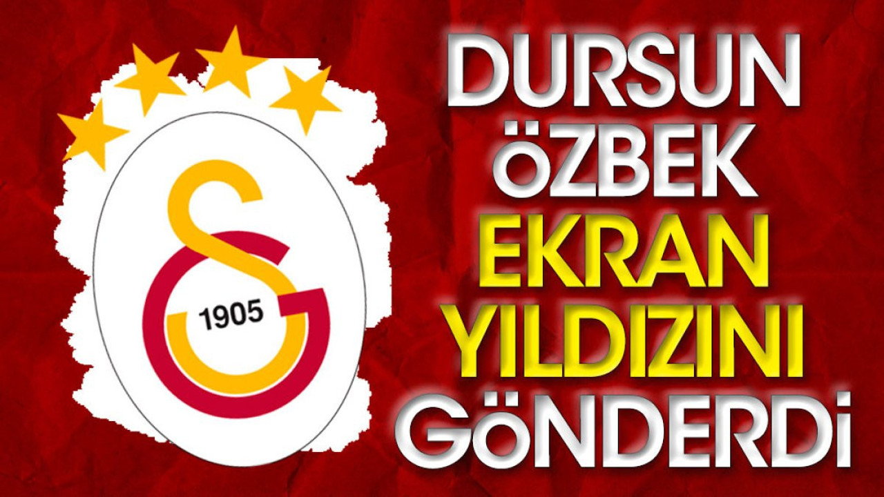 Dursun Özbek yıldız ismi tazminat vermeden kovdu. Masraflar çok fazla diyerek GS TV kararını verdi