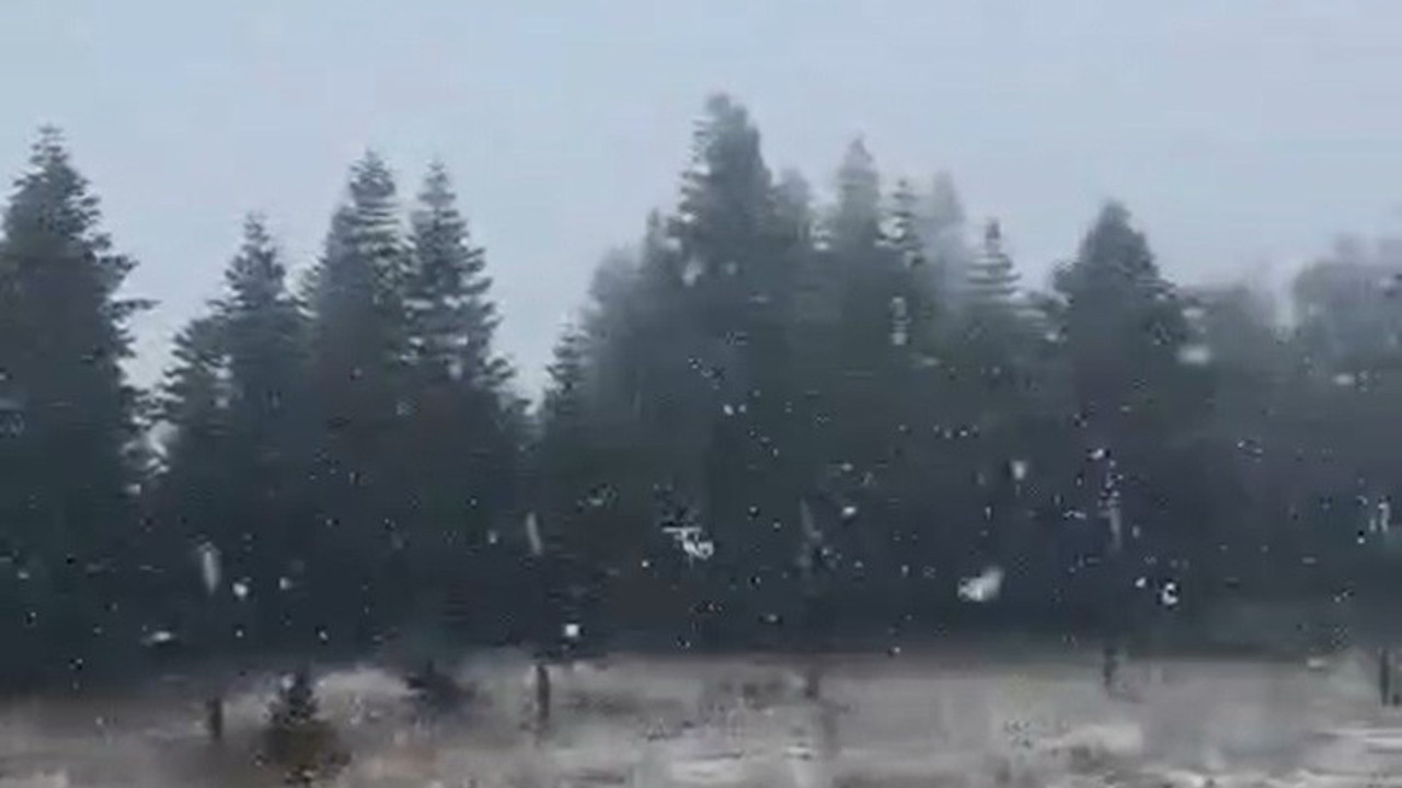 Kastamonu'ya yılın ilk karı düştü