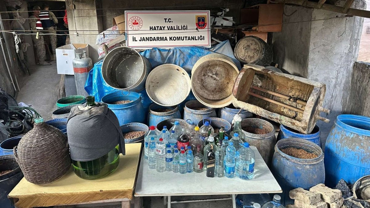 275 litre kaçak rakı ele geçirildi