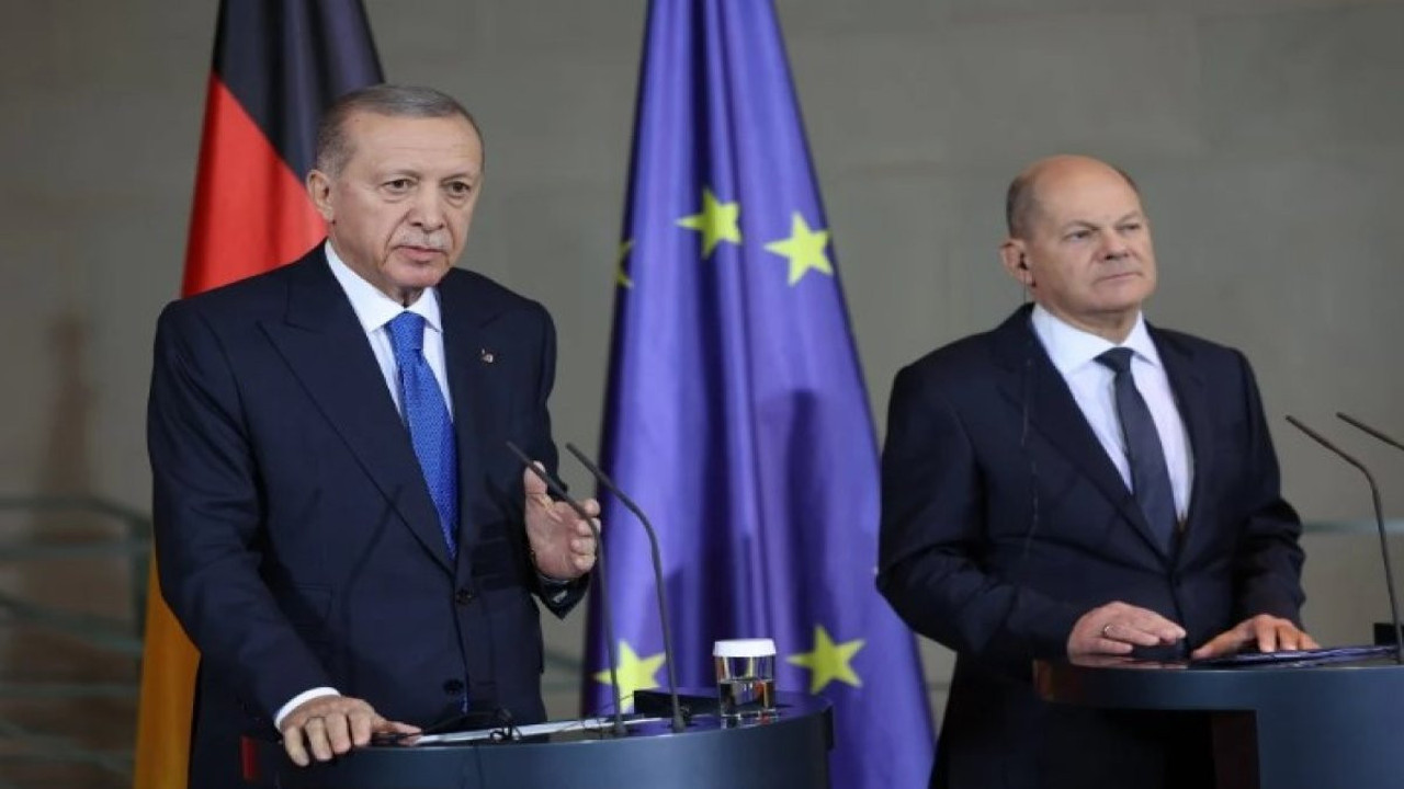 Erdoğan'dan Berlin'de Almanya'ya İsrail tepkisi: Bizim Holokost geçmişimiz yok