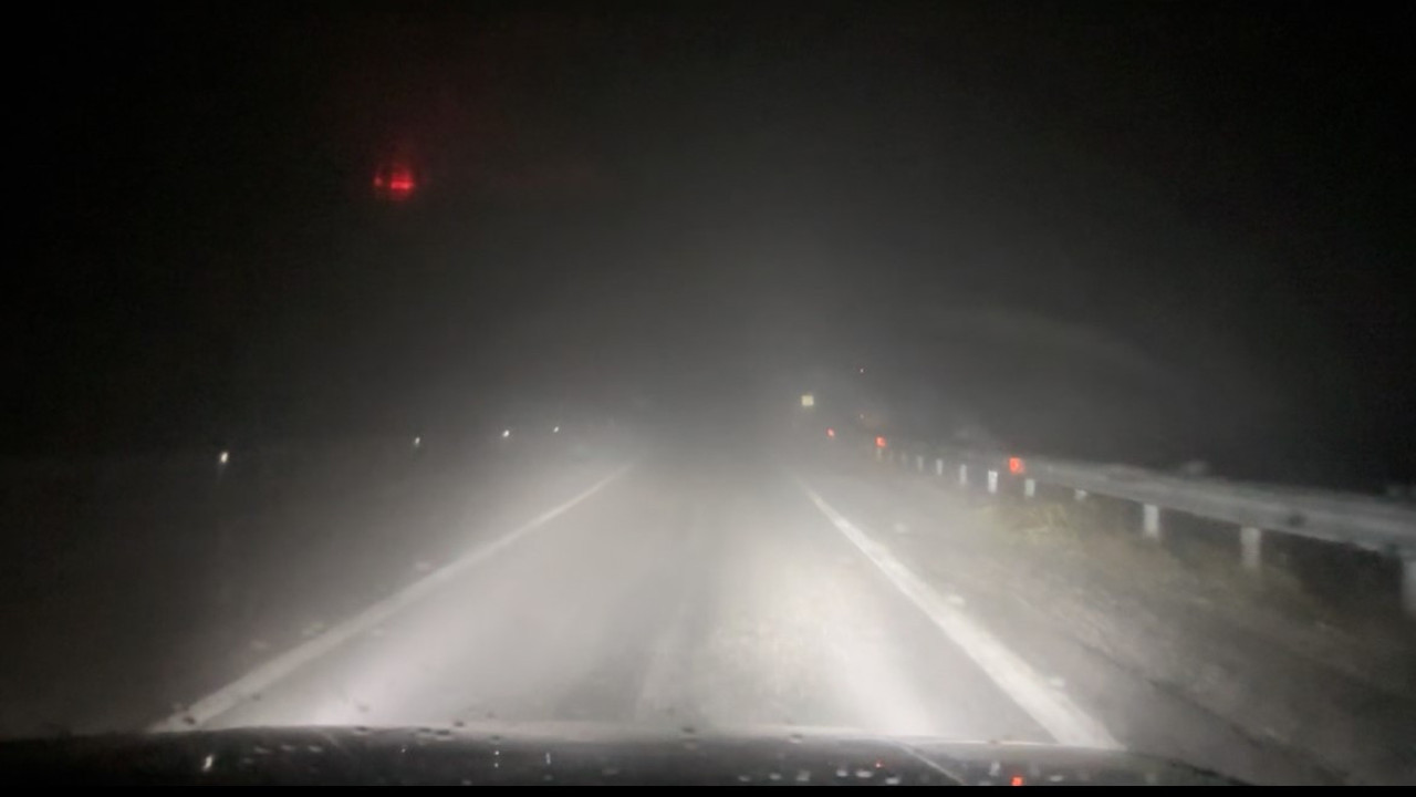 Zonguldak'ta sisten göz gözü görmedi