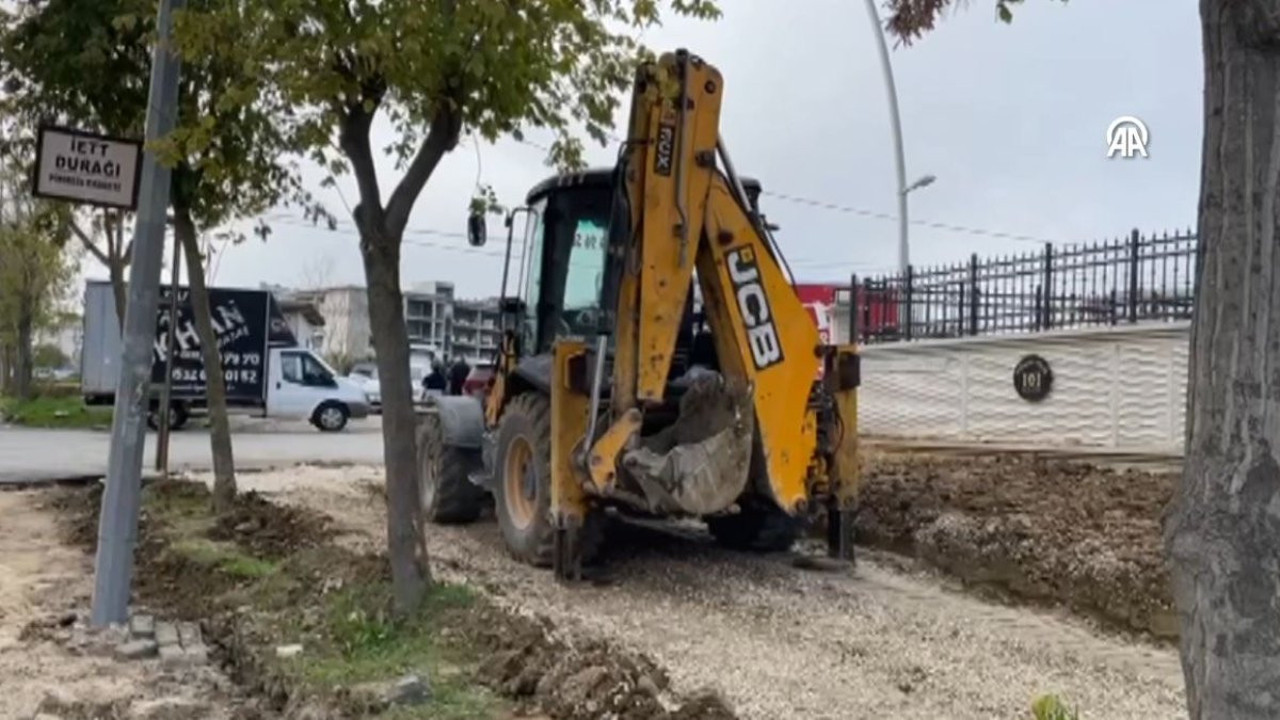 Büyükçekmece'de iş makinesinin çarptığı kadın öldü